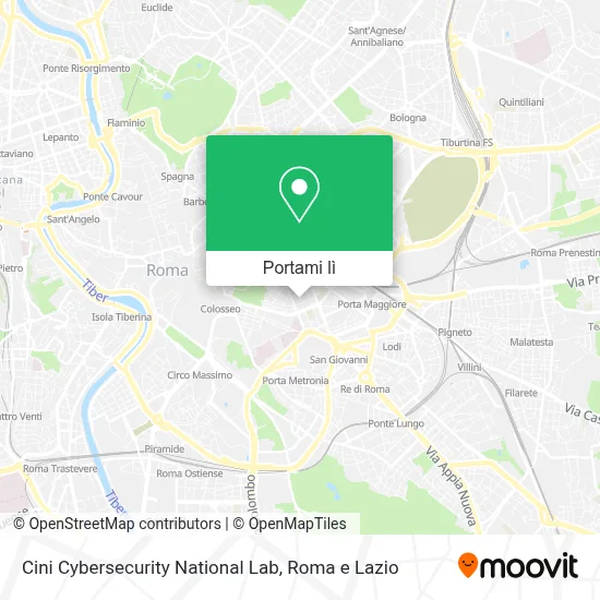 Mappa Cini Cybersecurity National Lab