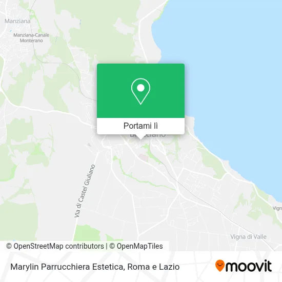 Mappa Marylin Parrucchiera Estetica
