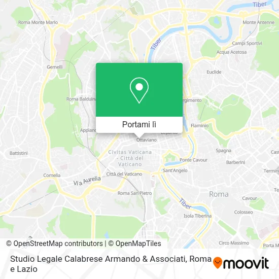 Mappa Studio Legale Calabrese Armando & Associati