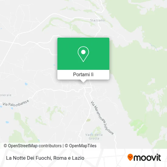 Mappa La Notte Dei Fuochi