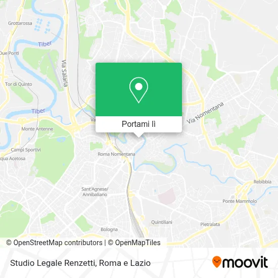 Mappa Studio Legale Renzetti