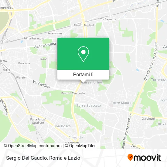 Mappa Sergio Del Gaudio