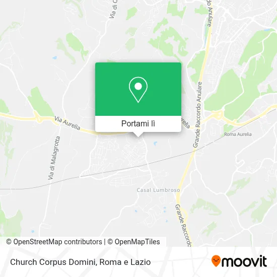 Mappa Church Corpus Domini