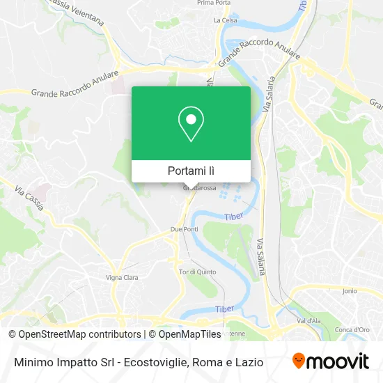 Mappa Minimo Impatto Srl - Ecostoviglie