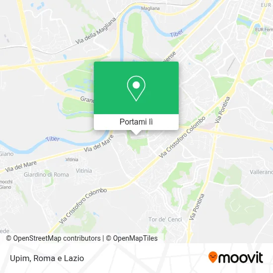 Mappa Upim