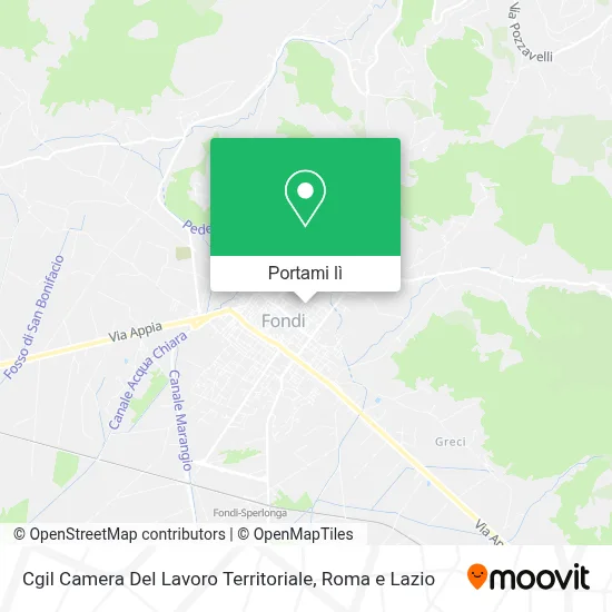 Mappa Cgil Camera Del Lavoro Territoriale