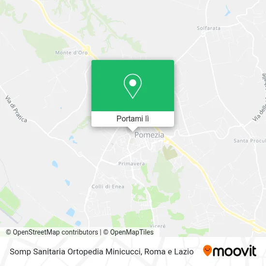 Mappa Somp Sanitaria Ortopedia Minicucci