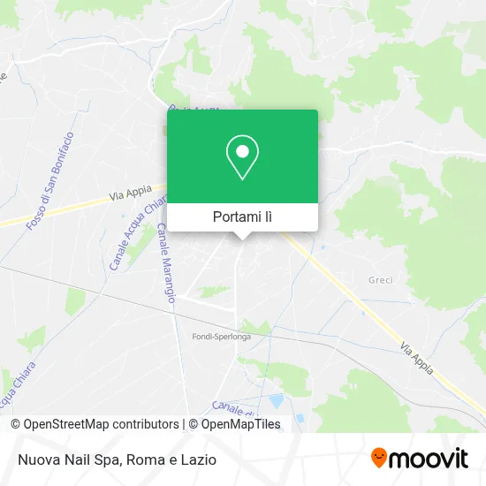Mappa Nuova Nail Spa