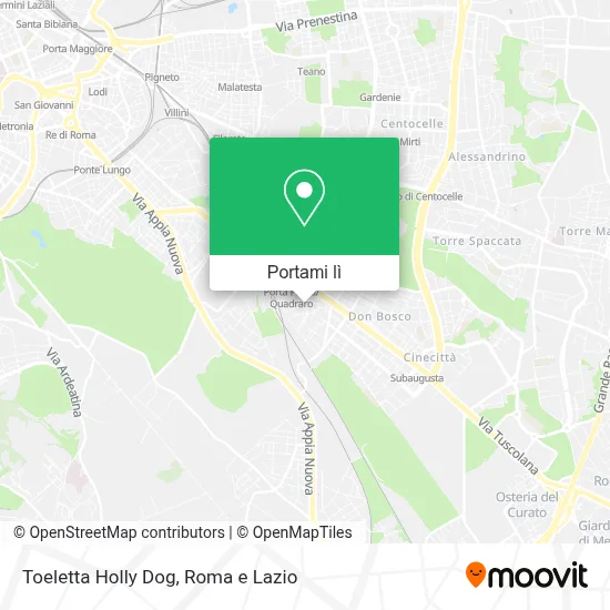 Mappa Toeletta Holly Dog