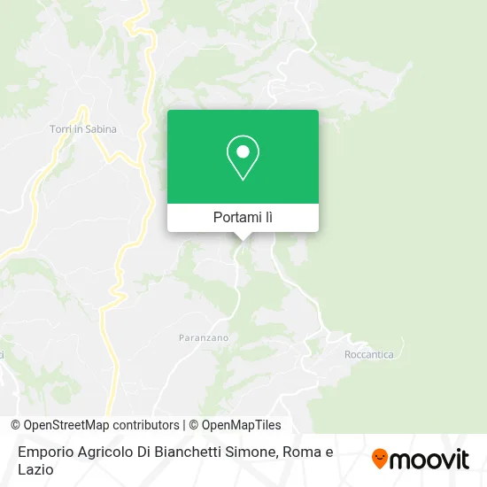 Mappa Emporio Agricolo Di Bianchetti Simone