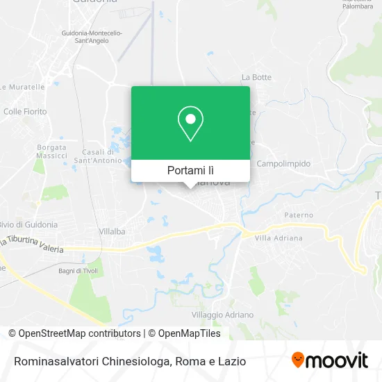 Mappa Rominasalvatori Chinesiologa