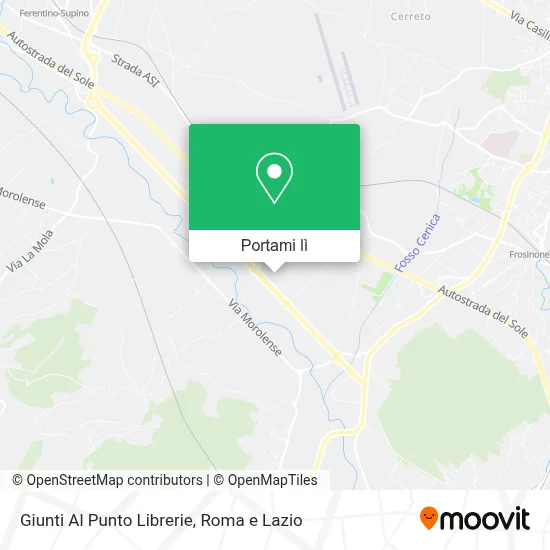 Mappa Giunti Al Punto Librerie