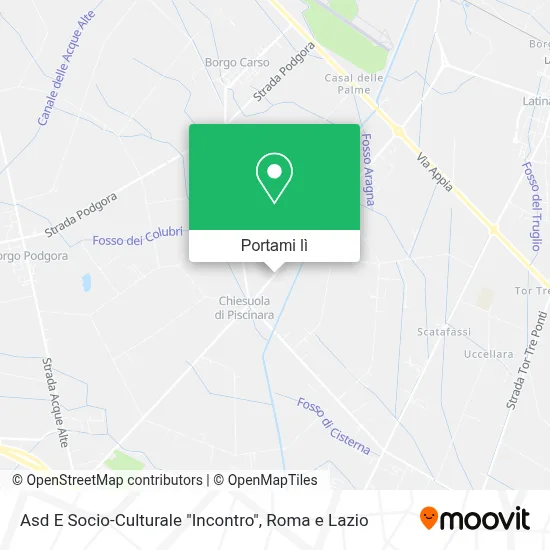 Mappa Asd E Socio-Culturale "Incontro"