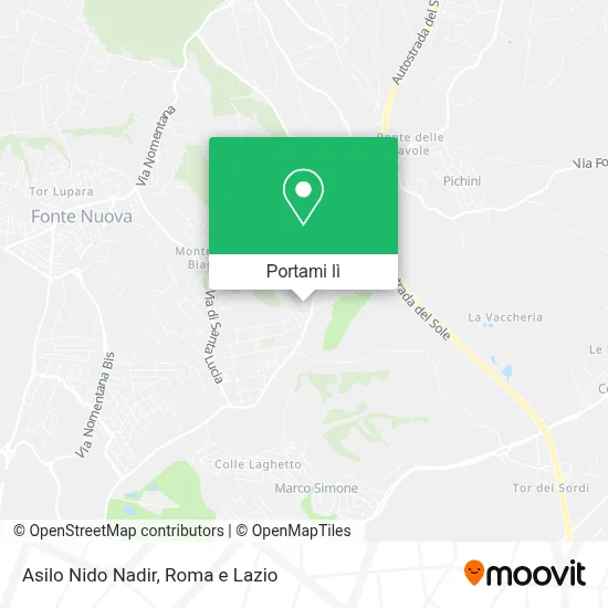 Mappa Asilo Nido Nadir