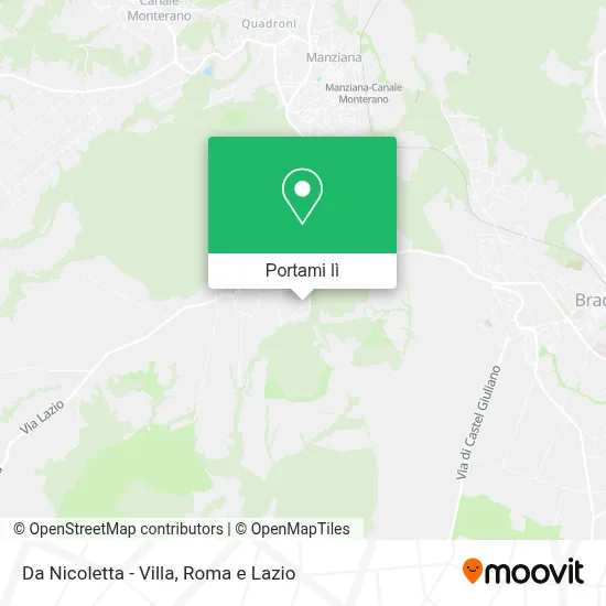 Mappa Da Nicoletta - Villa