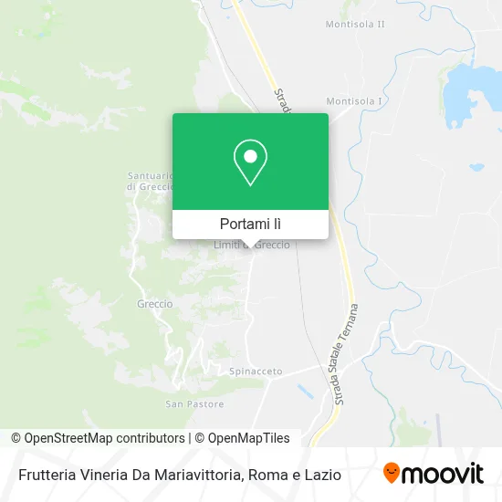 Mappa Frutteria Vineria Da Mariavittoria
