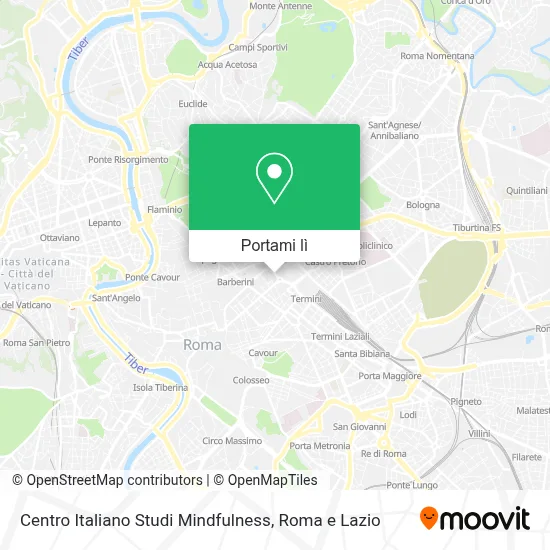 Mappa Centro Italiano Studi Mindfulness