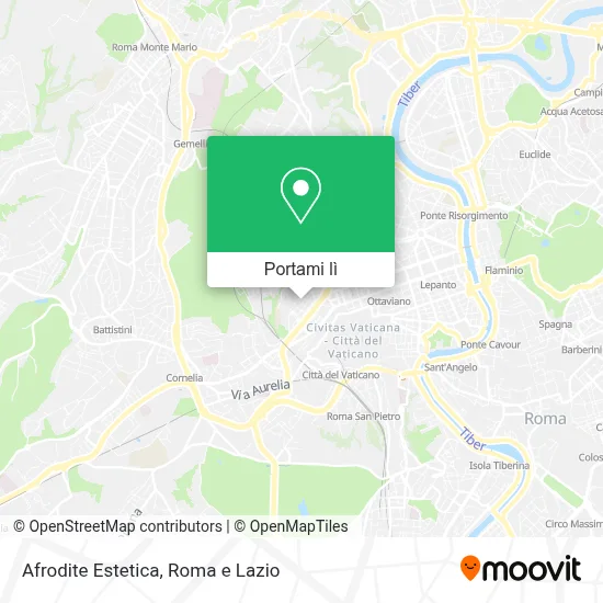 Mappa Afrodite Estetica