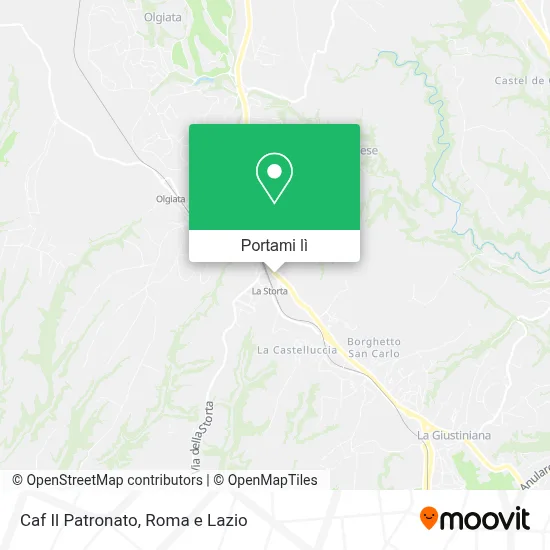 Mappa Caf  Il  Patronato