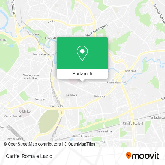 Mappa Carife