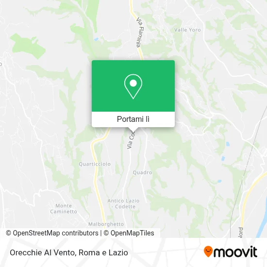 Mappa Orecchie Al Vento