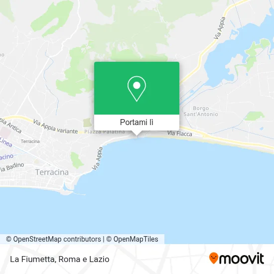 Mappa La Fiumetta