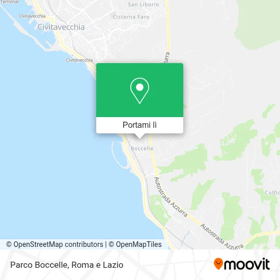 Mappa Parco Boccelle