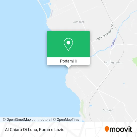 Mappa Al Chiaro Di Luna