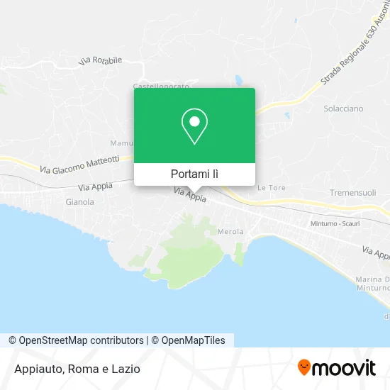 Mappa Appiauto