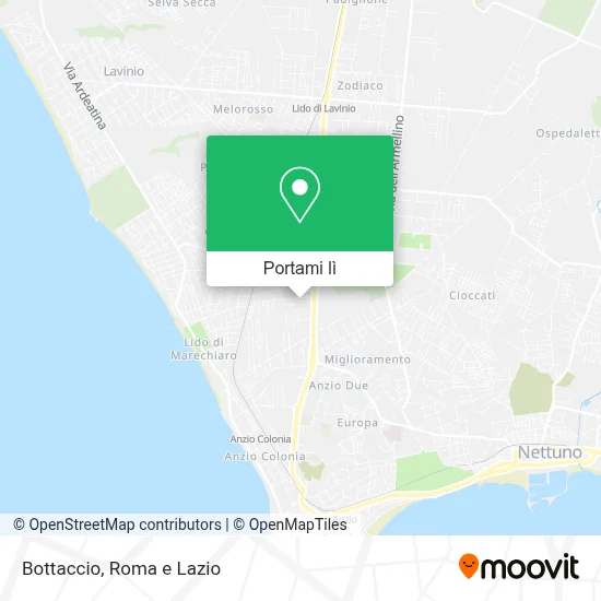 Mappa Bottaccio