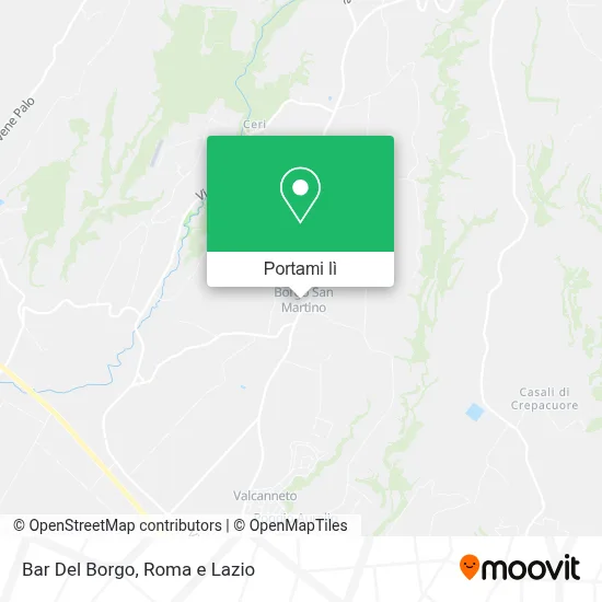 Mappa Bar Del Borgo