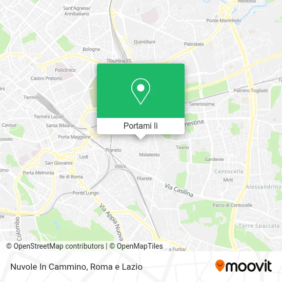 Mappa Nuvole In Cammino