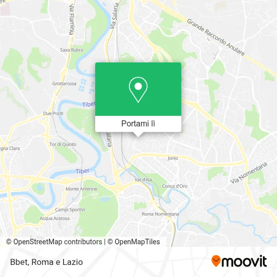 Mappa Bbet