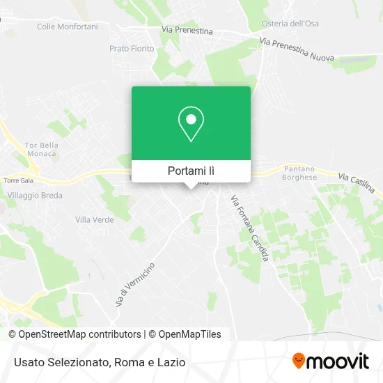 Mappa Usato Selezionato