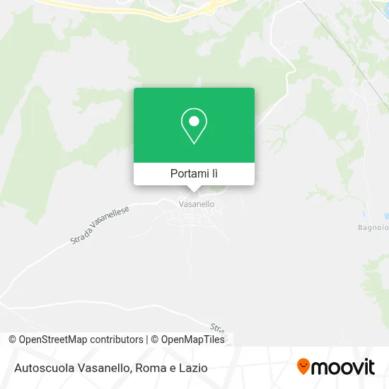 Mappa Autoscuola Vasanello
