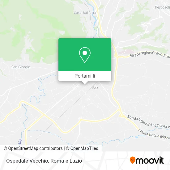 Mappa Ospedale Vecchio