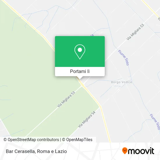 Mappa Bar Cerasella