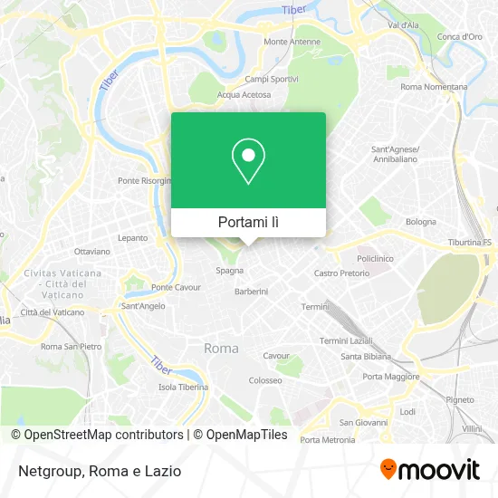 Mappa Netgroup