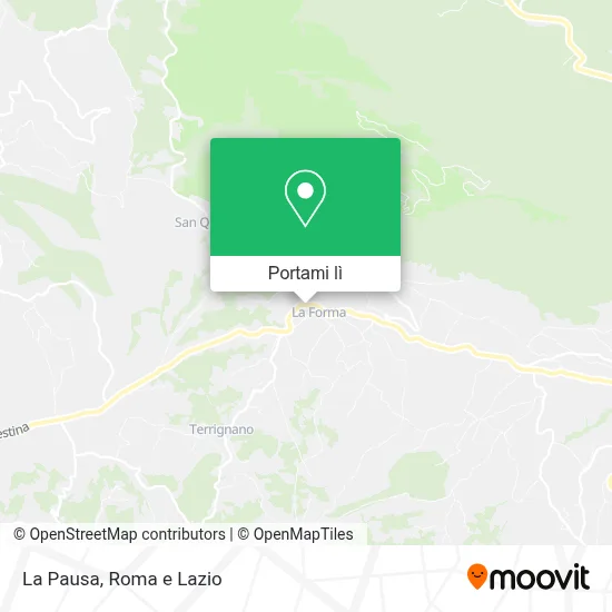 Mappa La Pausa