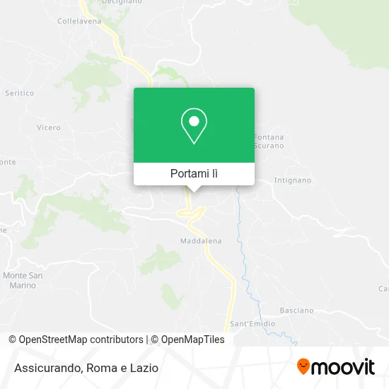 Mappa Assicurando