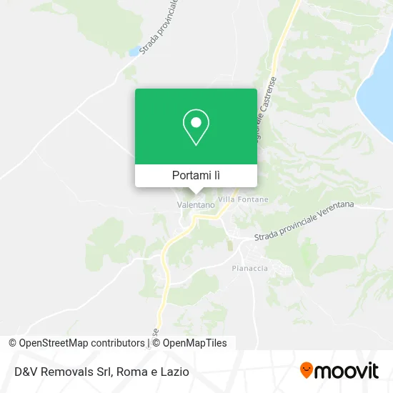 Mappa D&V Removals Srl