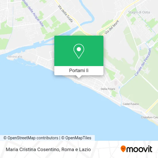 Mappa Maria Cristina Cosentino