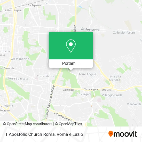 Mappa T Apostolic Church Roma