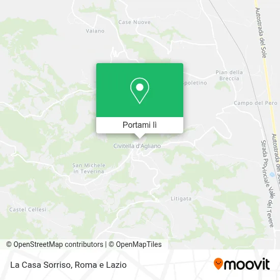 Mappa La Casa Sorriso