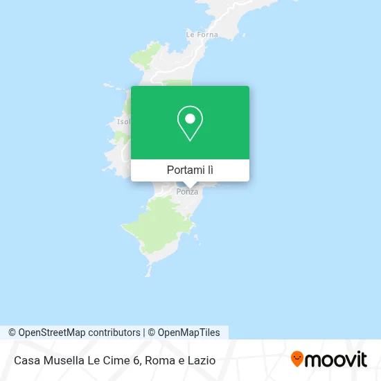 Mappa Casa Musella Le Cime 6