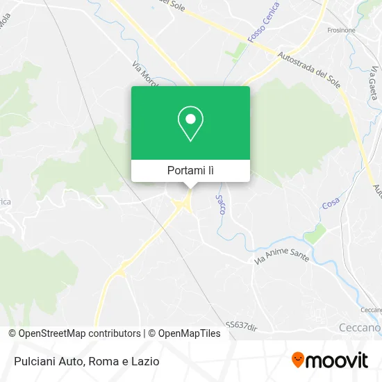 Mappa Pulciani Auto