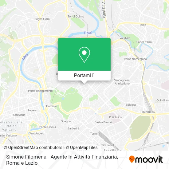 Mappa Simone Filomena - Agente In Attività Finanziaria