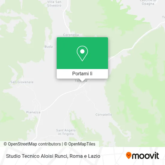 Mappa Studio Tecnico Aloisi Runci