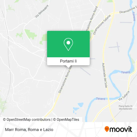 Mappa Marr Roma
