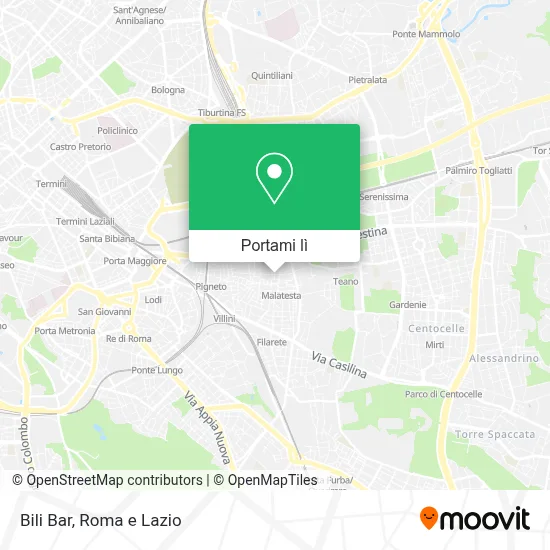 Mappa Bili Bar